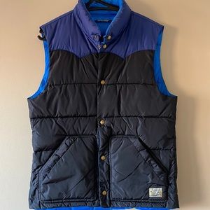 Scotch and Soda reversible puffer vest M